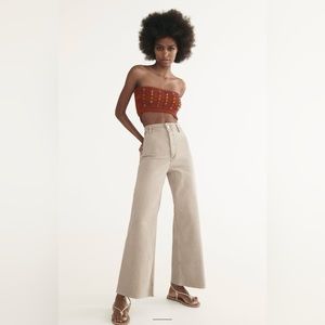 Zara Marine Straight pant size 28 (US 6). Like new condition